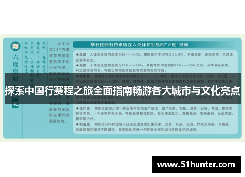 探索中国行赛程之旅全面指南畅游各大城市与文化亮点